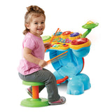 Vtech rock læder trommesæt - pædagogisk babylegetøj - lyd og spil - baby musikinstrument