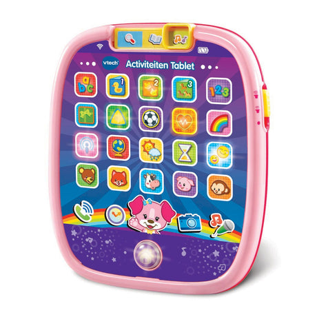 Vtech babyaktivitetstablet - pædagogisk legetøj - legetøjscomputer til børn - former, tal mere - fra 9 til 36 måneder