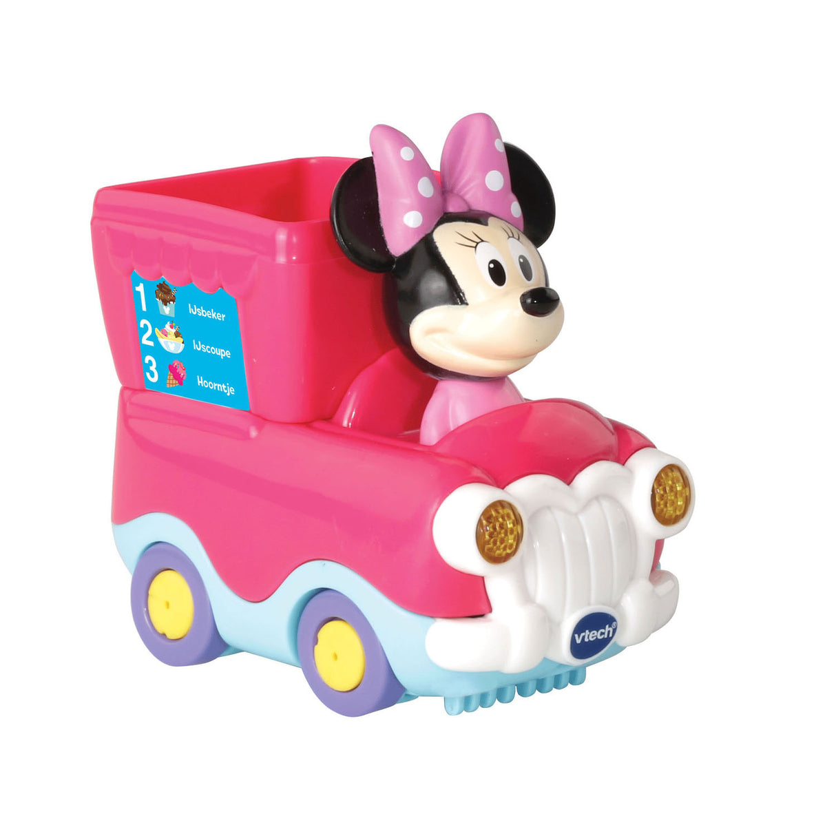 Vtech tude tude biler disney minnie's isbar legesæt - interaktivt legetøj - pædagogisk babylegetøj - fra 1 til 5 år