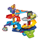 Vtech tude tude biler tornado stuntpark - racertårnbilbane med sam stuntbil - tilskynder til rollespil - gave - 1 til 5 år