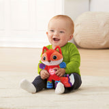 Vtech dyrevenner ræve-kæletøj - interaktivt aktivitetscenter - pædagogisk babylegetøj - gave - 0 år til 3 år
