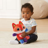 Vtech dyrevenner ræve-kæletøj - interaktivt aktivitetscenter - pædagogisk babylegetøj - gave - 0 år til 3 år