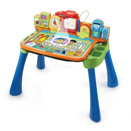 Vtech my magic desk 5 i 1 - interaktivt legetøj - børneskrivebord - småbørnsbord - til drenge piger