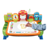 Vtech my magic desk 5 i 1 - interaktivt legetøj - børneskrivebord - småbørnsbord - til drenge piger