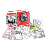 VTECH BØRNESKAMAER Kidizoom Printcam Junior Red White 4-Piece