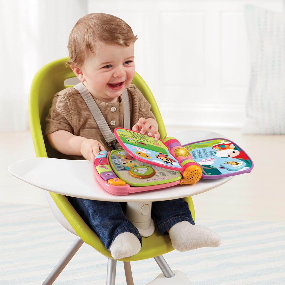 Vtech dyrevenner sangbog pink