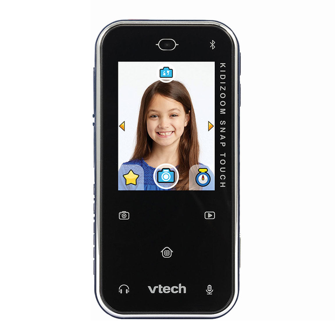 Vtech legetøj telefon kidizoom snap touch blå 2-delt