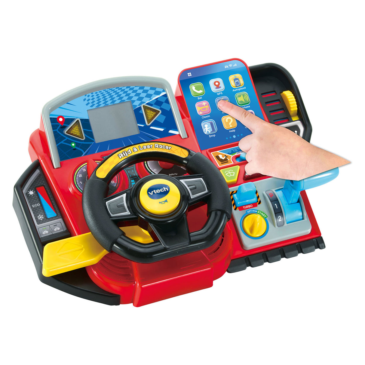 Vtech drive learn racer racerhjul aktivitetscenter - interaktivt pædagogisk legetøj - aktivitetstavle - gave - børnelegetøj 3 år