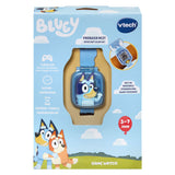Vtech bluey læringsur - originale stemmer fra bluey bingo - pædagogisk legetøj - spil spil - lær at fortælle tiden - fra 3 til 7 år
