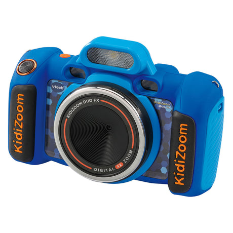 Vtech kidizoom duo fx børnekamera - interaktivt legetøj - tag billeder og videoer - legetøj fra 4 år - blå