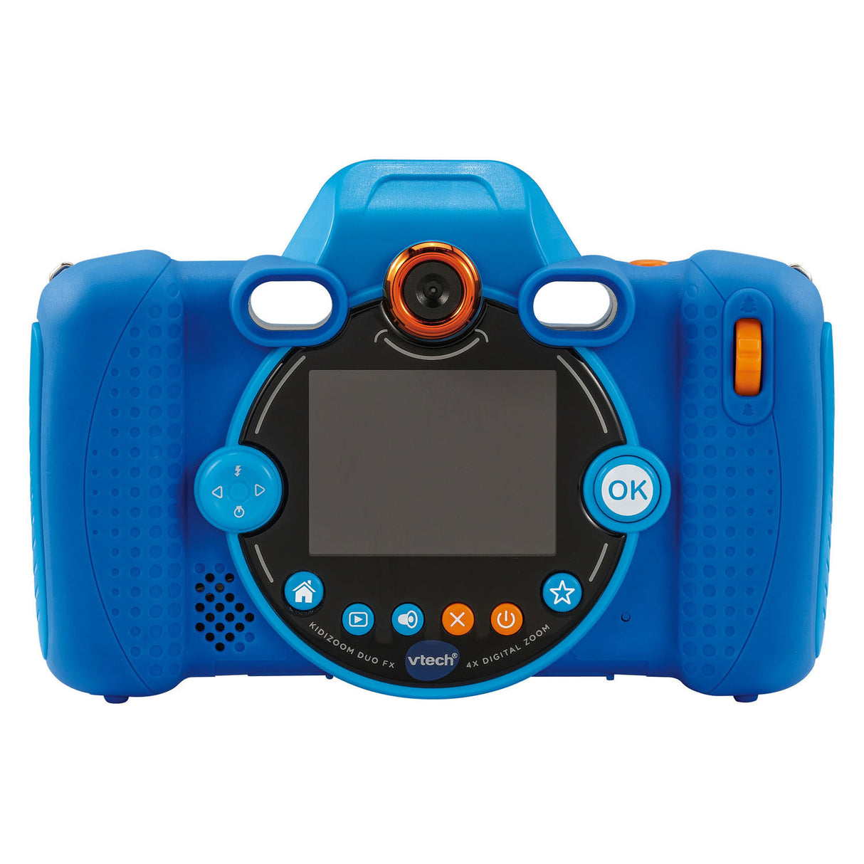 Vtech kidizoom duo fx børnekamera - interaktivt legetøj - tag billeder og videoer - legetøj fra 4 år - blå