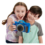 Vtech kidizoom duo fx børnekamera - interaktivt legetøj - tag billeder og videoer - legetøj fra 4 år - blå
