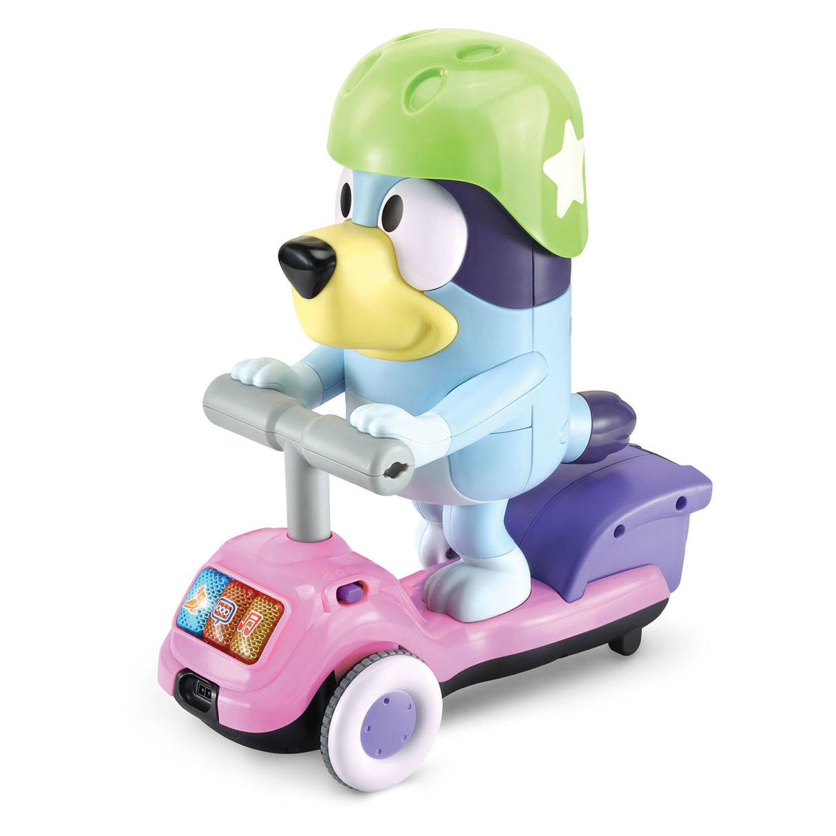 Vtech blå sjov scooter figur