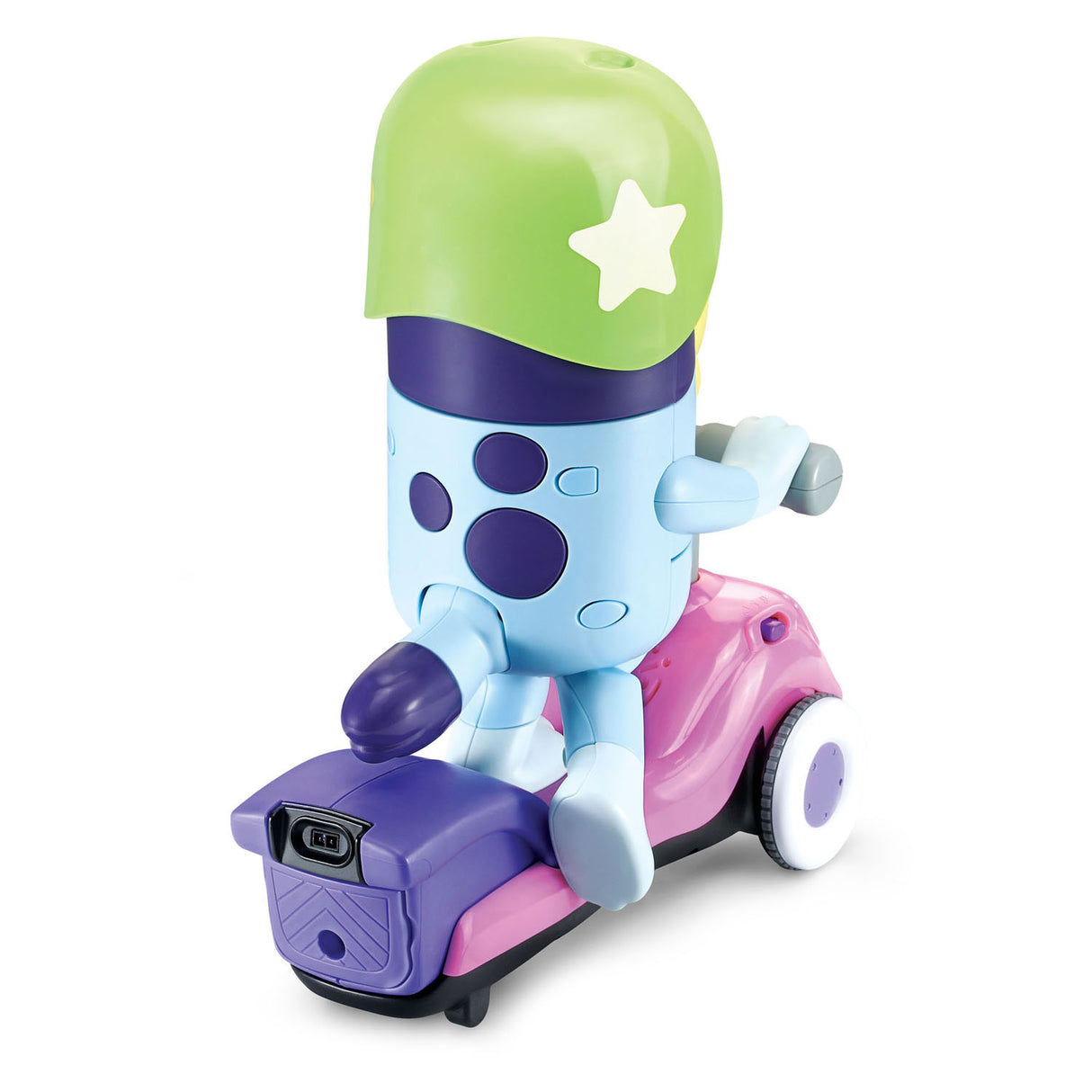 Vtech blå sjov scooter figur