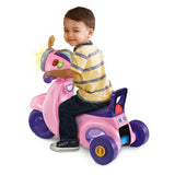 Vtech 2i1 løbescooter pink