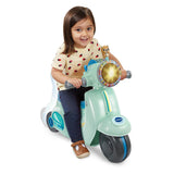 Vtech 2i1 løbescooter blå