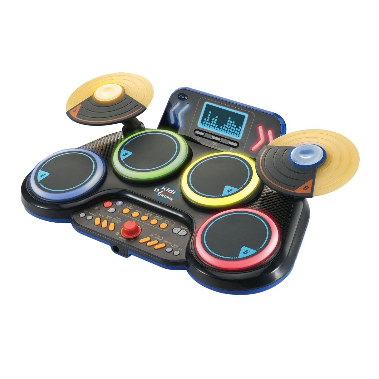 Vtech kidi DJ-trommer - interaktivt legetøj - stimulerer kreativiteten - inklusive optagefunktion Bluetooth - legetøj fra 6 år
