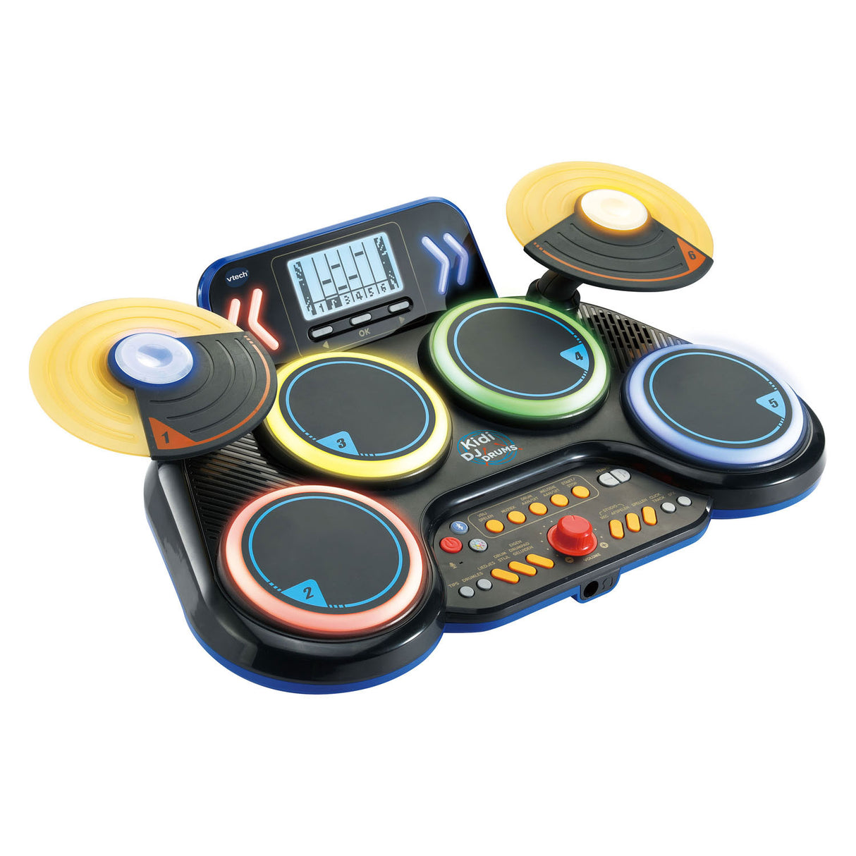 Vtech kidi DJ-trommer - interaktivt legetøj - stimulerer kreativiteten - inklusive optagefunktion Bluetooth - legetøj fra 6 år