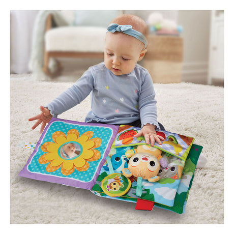 Vtech babys store krammebog - babylegetøj - lærer motorik, musik og lyde - legetøj fra 3 måneder