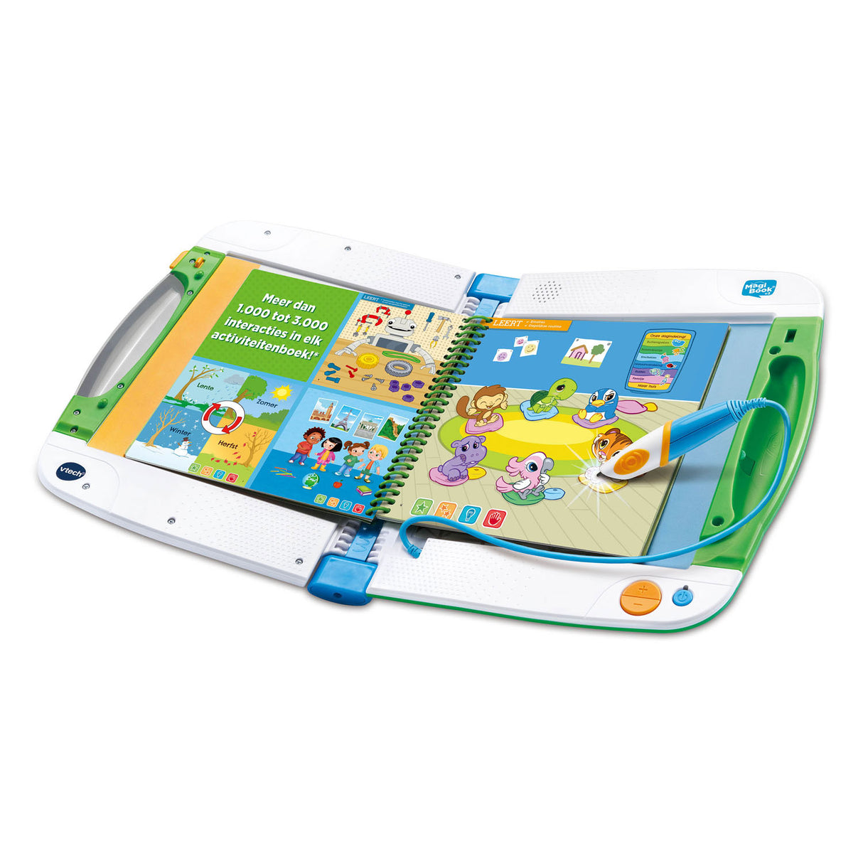 Vtech magibook startsæt grønt med demobog