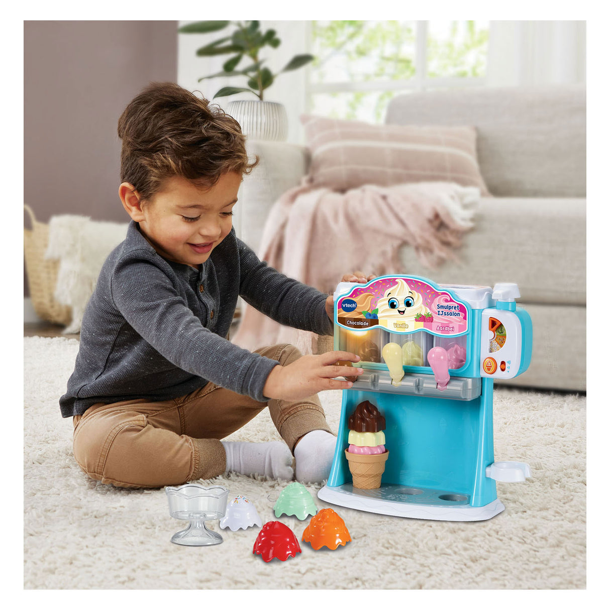 Vtech gourmet isbar - pædagogisk legetøj - stimulerer kreativiteten - legetøj fra 2 år