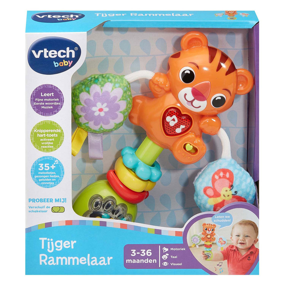 Vtech - baby rangle - tiger