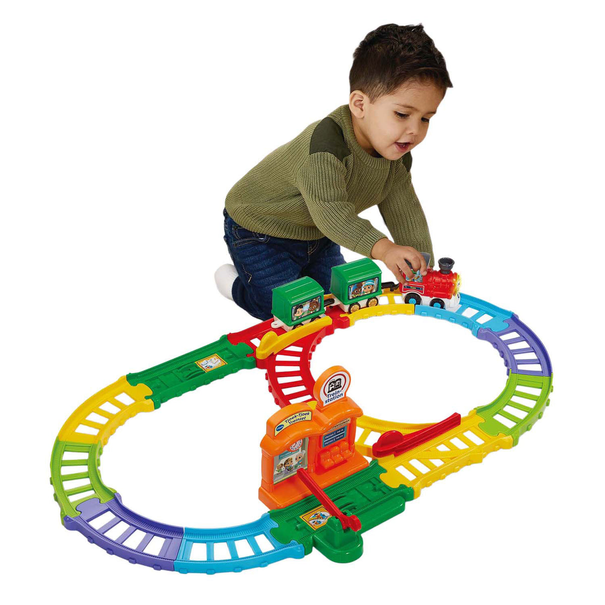 Vtech tude tudevogn - choo-choo togsæt
