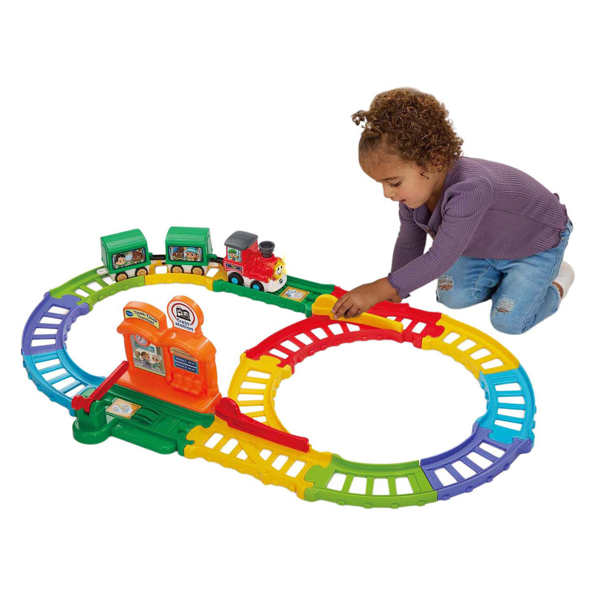 Vtech tude tudevogn - choo-choo togsæt