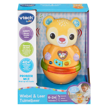 Vtech vrikke og lære tumlebjørn med 40 melodier