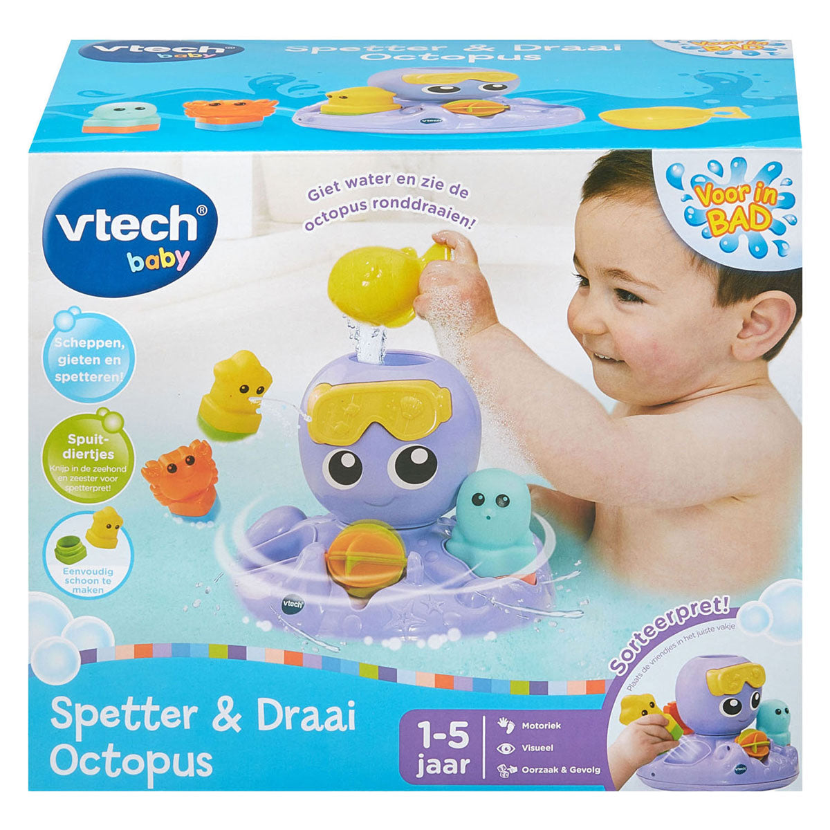 Vtech splash twist blæksprutte