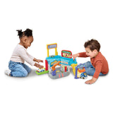 Vtech tude tude biler - værksted - interaktivt legetøj - herunder ayden bil - legetøj fra 1 år og ældre
