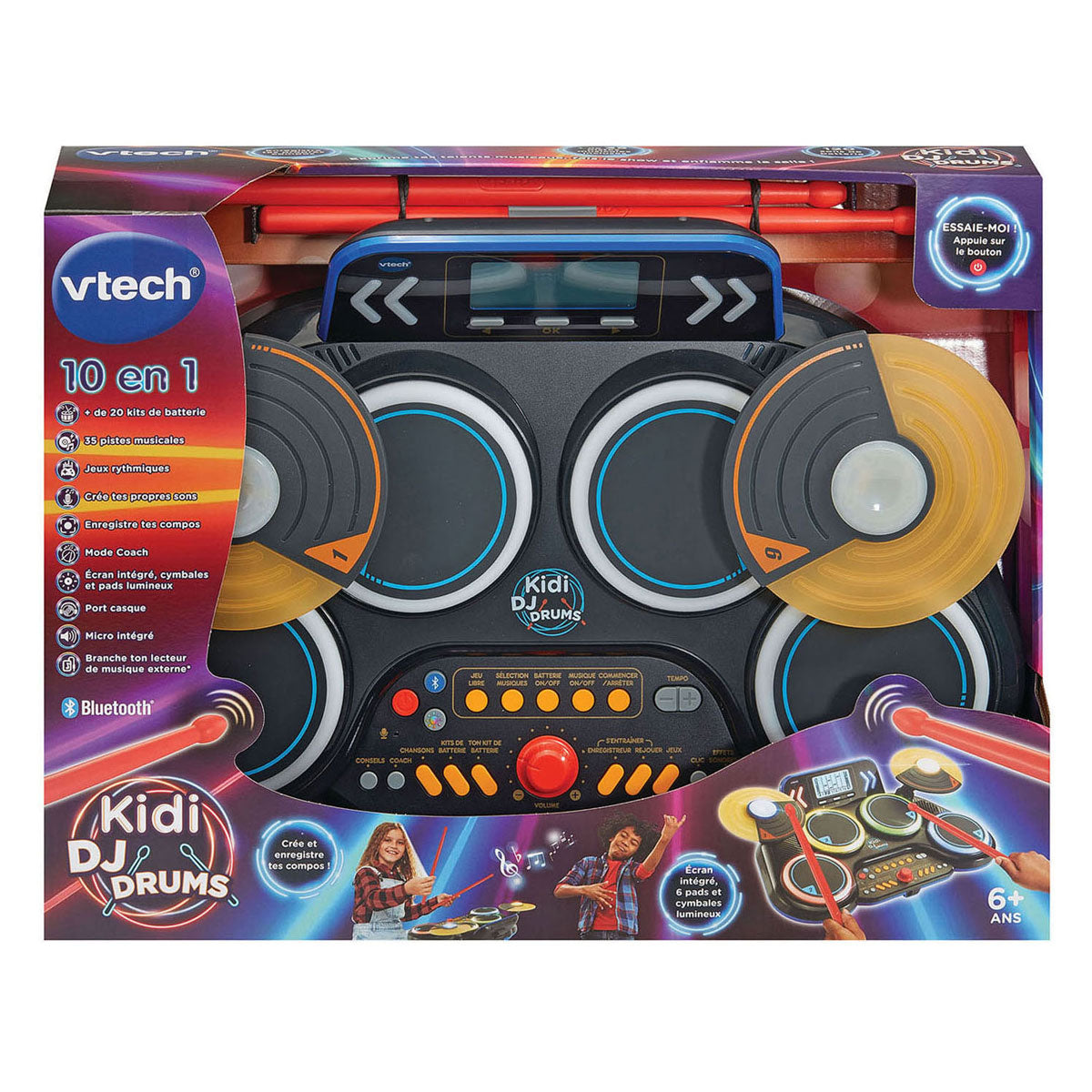 Vtech kidi dj trommer 10-i-1 trommesæt
