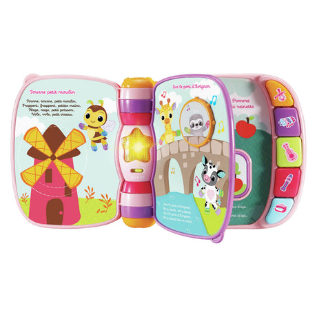 Vtech dyrevenner sangbog pink