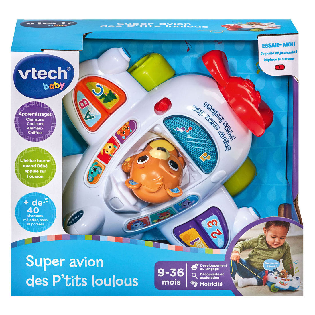 Vtech rejse og lære fly