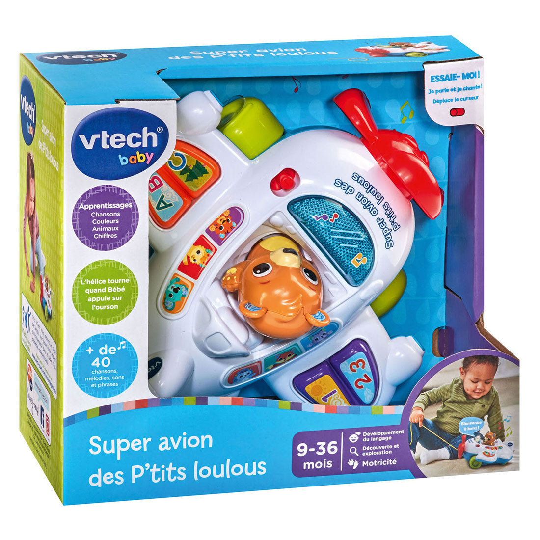 Vtech rejse og lære fly