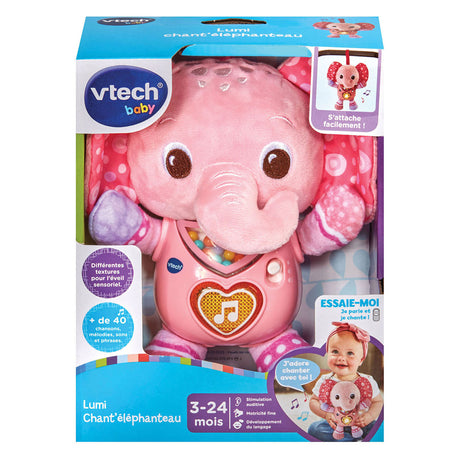 Vtech elefant med lys lyd
