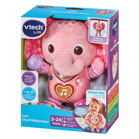 Vtech elefant med lys lyd