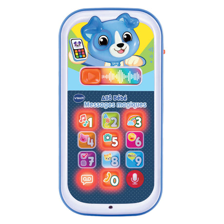 Vtech baby ring og lær hvalpetelefon med talebeskeder