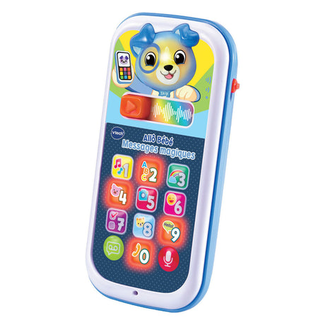 Vtech baby ring og lær hvalpetelefon med talebeskeder