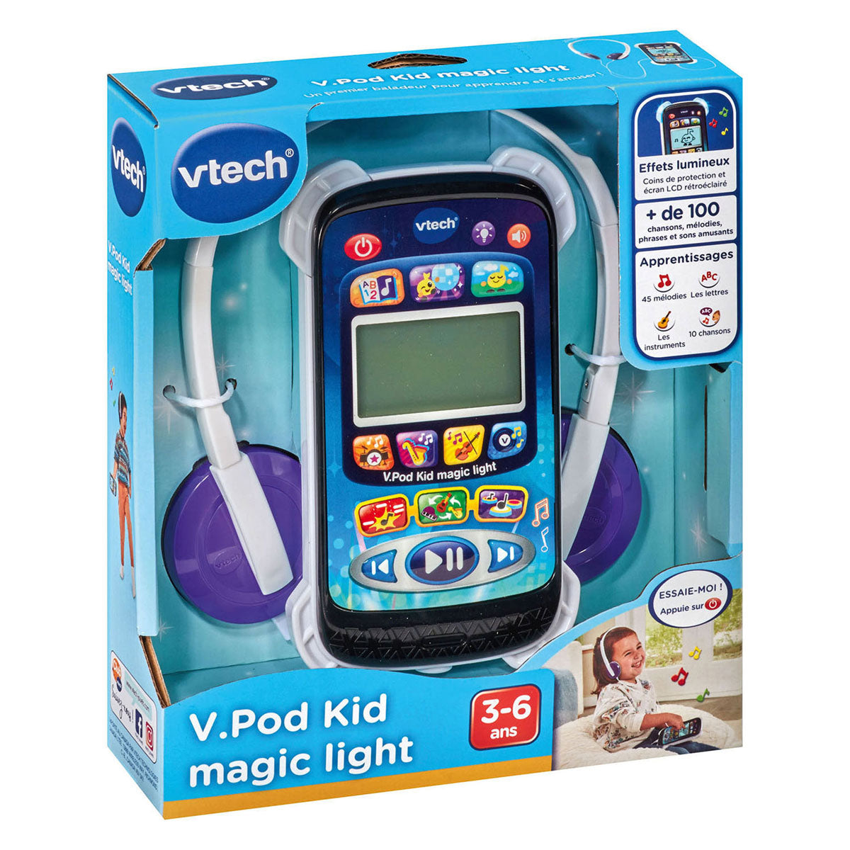 Vtech magisk musikafspiller med lys