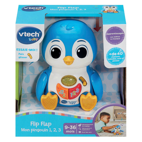 Vtech baby flip flap pingvin 1-2-3