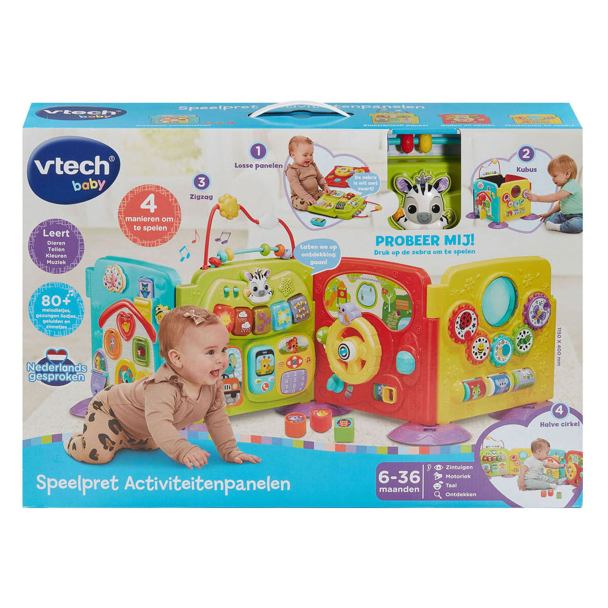 Vtech baby play sjove aktivitetspaneler