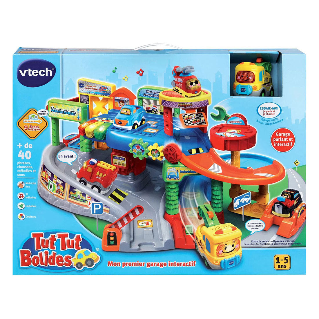 Vtech toot-toot-biler - min første interaktive garage