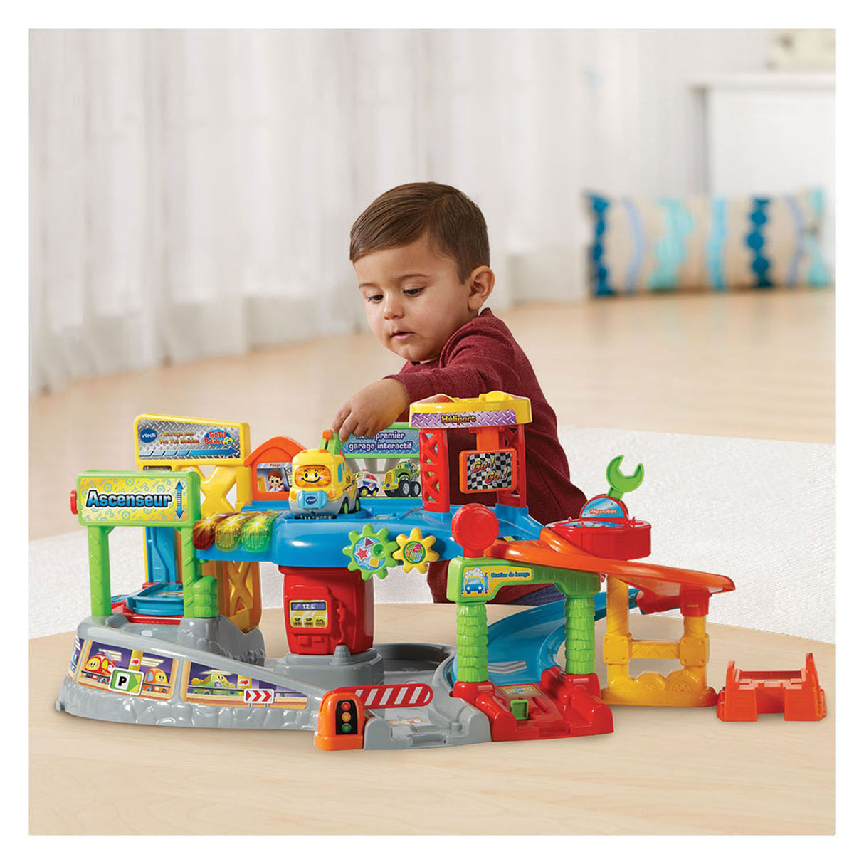Vtech toot-toot-biler - min første interaktive garage
