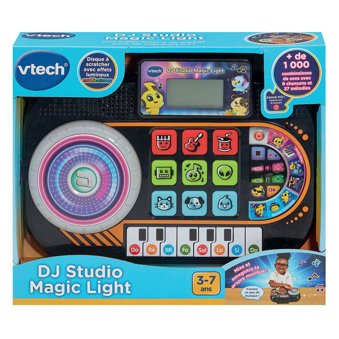 Vtech dj studio magisk lys