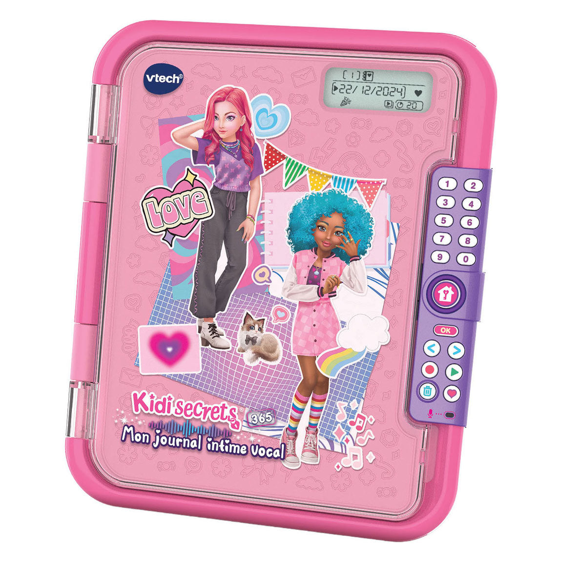 Vtech kidisecrets 365 min hemmelige dagbog - pink