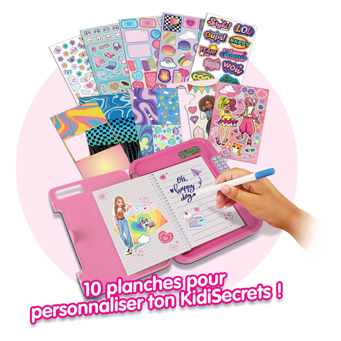 Vtech kidisecrets 365 min hemmelige dagbog - pink