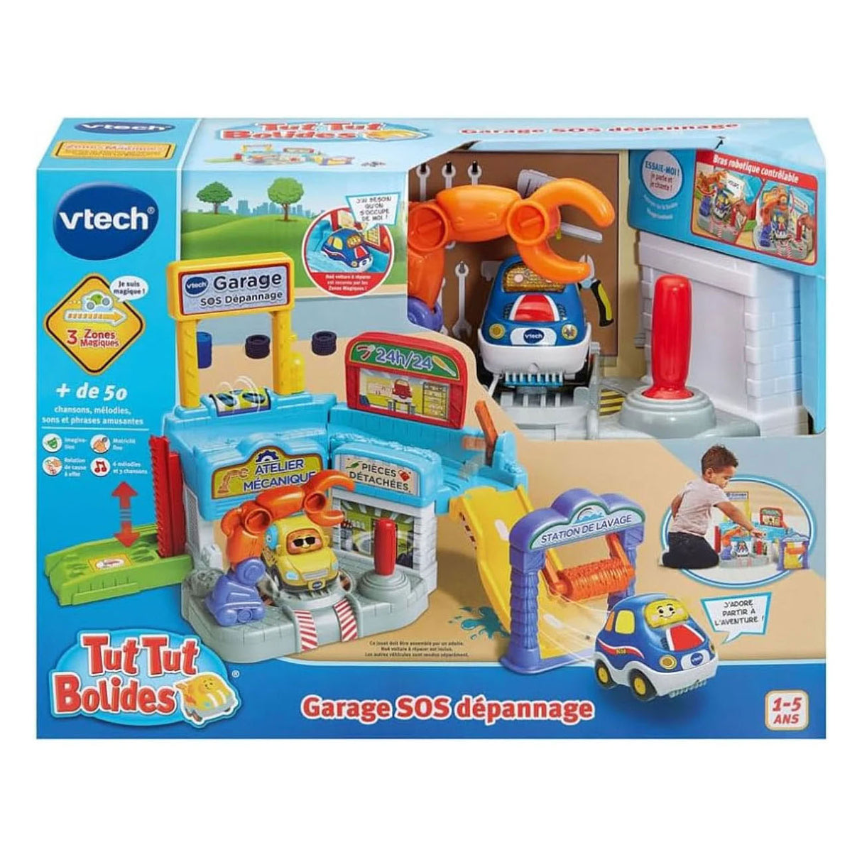 Vtech toot toot cars interaktivt værksted