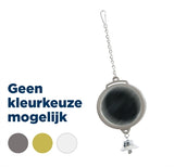 Zolux spejl rundt med klokke assorteret