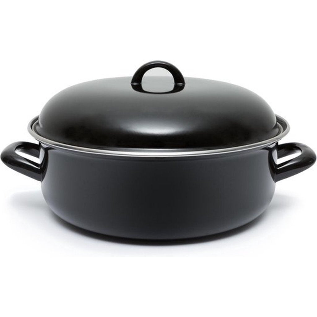 Ingen mærke casalupo emalje gryde madlavning - ø 22 cm 3 liter